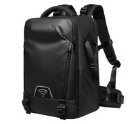 ccuzs Sleek Camera Backpack, Portable Camera Bag, Sturdy Photography Backpack, Decorative Professional Camera Bag 30x17x40cm for Outdoor Use, Travel, Indoor, Home, Black Color