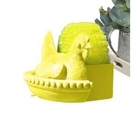 ccuzs Sponge Rack - Funny Hen Shape Quick-Drying Organizer | Kitchen Sink Sponge Drainage Stand for Home, Cafeteria, RV, Apartment, Rental House Birthday or Valentine's Day