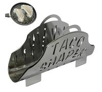 ccuzs Taco Shell Mold, Stainless Steel Tortilla Shaper, Dishwasher Safe Taco Maker, Reusable Heat-Resistant Design, Oven, Air Fryer, Meal Prep, Mexican Cuisine, Kitchen Enthusiasts, 240g Steel