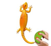 ccuzs Wall Climb Gecko Toy - Remote Control Realistic Climbing Robot | Anti Interactive Gecko with LED Features & Smooth Movement for Kids Playtime Home or Family Entertainment