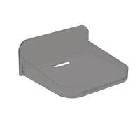 ccuzs Wall Mount Mini Shelf - Small Floating Display Platforms, Security Camera Bracket Holder for Window Setup, Compact Organizer for Renter Apartment Bedroom Bathroom