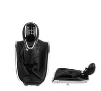 CCXTOTOM Pomello del cambio a 6 velocità con cuffia compatibile con parti di motociclette automobilistiche per Excelle GT 2009 2010 2011 2012 2013 2014 per Astra 2009 2010 2011 2012 2013 2014