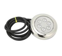 CCXTZC Lampada subacquea impermeabile Luce a LED Resistente al calore Antiurto Supporto a risparmio energetico da 3,5 pollici con modelli di navi marine Motore fuoribordo per barche