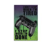 CCXUSENX Poster decorativo da parete con controller e videogiochi, stampa artistica moderna, poster decorativo per camera da letto, 40 x 60 cm