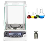 CCYENG Bilancia analitica Digitale, Bilancia di precisione da 0,1 MG per Laboratorio, gioielleria, impianto Chimico, Scuola, capacità 120 g/220 g ()