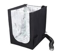 CCYLEZ Accendio per Stampanti 3D con Kit di Ventilazione, Copertura Protettiva a Prova di Polvere a Prova di Fuoco Regolabile, Riduzione del Rumore con Luce a LED, per la Serie Lab P1,