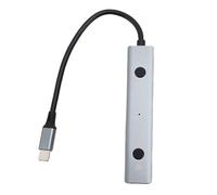 CCYLEZ AI Voice Hub Type C a USB 2.0 Controllo Vocale Adattatore per Strumenti AI per Laptop Desktop Tablet con Trascrizione in Tempo Reale, Traduzione Multilingue