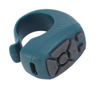 CCYLEZ Anello di Controllo Remoto di Punta, Controller della Fotocamera Selfie, 30.000 di Lunga Durata, Portatile per la Svolta di Pagina di Tiktok, Romanzo, Dramma (verde scuro)