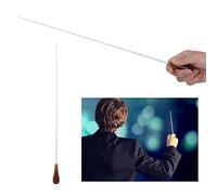 CCYLEZ Bacchetta Musicale Professionale per Direzione D'orchestra, Asta Leggera in Fibra di Vetro con Manico in Resina, Ideale per Musicisti e Insegnanti (YELLOW)