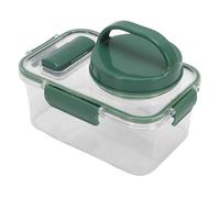 CCYLEZ Barattolo per Insalata Portatile con Design Impermeabile, 1000ml | Plastica per alimenti, Tecnologia di stratificazione verticale, Mantiene gli ingredienti freschi, Ideale per uso esterno