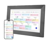 CCYLEZ Calendario Digitale Intelligente WiFi da 10,1 Pollici, Display Touchscreen Sync Family Programma Familiare Core Chart, con Supporto Staccabile da 32 GB di Archiviazione, per (Spina europea)