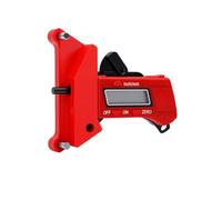 CCYLEZ Calibro di Tensione per Cinghia 2GT, Portata da 0 a 0,5 Pollici | Schermo LCD, funzionamento semplice, alta compatibilità, design compatto, materiale ABS durevole, misurazione accurata