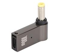 CCYLEZ Caricabatterie USB C PD 100W Slim Tip Alimentatore, 1 Pezzo, per | Lega di alluminio, soluzione di ricarica portatile, compatibile con laptop da 5,5x1,7 mm