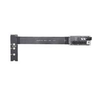 CCYLEZ Cavo di Prolunga Chiave PCIe 4.0 X4 M.2 M da 64 Gbps | Adattatore Riser NVMe per SSD 2230 2242 2260 2280