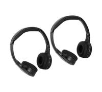 CCYLEZ Cuffia Wireless a Infrarossi Senza Fili a 2 per Poggiatesta Auto DVD - Design Ergonomico Comodo da Indossare - Leggero e Pieghevole