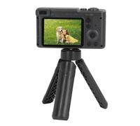 CCYLEZ Fotocamera Digitale, Fotocamere Vintage 4K HD con Schermo da 2,4 Pollici 1080P Zoom 8X Anteriore Posteriore Doppia Fotocamera Vlogging per Fotografia Registrazione Video (BLACK)
