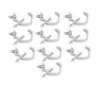 CCYLEZ Gancio per Riflettori in Alluminio, Morsetto per Truss | Alluminio resistente, Configurazione semplice, Supporto lampade LED, Adatto per concerti, Installazione affidabile