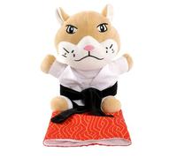 CCYLEZ Giocattolo Lotta con Guanto per Gatti, Hand Puppet Interattivo per | Divertente design a forma di gattino da karate, morbido peluche per mordere in sicurezza, gioco con articolazioni