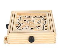 CCYLEZ Gioco del Labirinto in Legno con 25 Fori | Costruzione in legno resistente, gameplay fluido, giocattolo educativo per lo sviluppo delle abilità