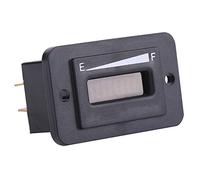 CCYLEZ Indicatore di Carica Batteria LED per Sistemi 12V/24V/36V/48V | Stato istantaneo della batteria, display a 10 segmenti, avviso di carica bassa, compatibile con più tensioni