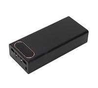 CCYLEZ Kit Power Bank Fai da Te con Display LCD e Doppia Uscita USB per Telefoni Cellulari e Dispositivi, capacità della Batteria Compatta 16x18650 (BLACK)