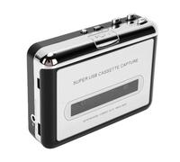 CCYLEZ Lettore Cassette USB con Auto Reverse e Jack Cuffie 3,5 Mm per Digitalizzare Nastri in MP3