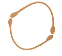 CCYLEZ Manici per Borse in Vera Pelle per Accessori Fai-da-te, Design Elegante e Durevole, Ideali per Borse Fatte a Mano, Set di 2 - e Marrone (#02)