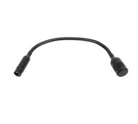 CCYLEZ Microfono a Collo di Cigno da 45 Cm, Tubo Flessibile, Riduzione del Rumore, Suono Chiaro, Compatibile con Basi Microfoniche in Linea a 3 Pin, per Conferenze, Lezioni