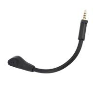 CCYLEZ Microfono di Ricambio da 3,5 Mm, Microfono con Asta Pieghevole con Spina Placcata Oro per Cuffie da Gioco, con Riduzione del Rumore e Chiarezza della Voce Migliorata