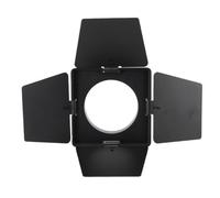 CCYLEZ Mini Mount Barn Door Light Baffle 4 Foglie, Modificatore per Luce
