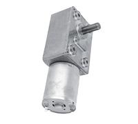 CCYLEZ Motoriduttore a Vite Senza Fine Reversibile a Coppia Elevata Motoriduttore DC 12V per Finestre e Apriporta Velocità 5 Giri/min-62 Giri/min (6RPM)