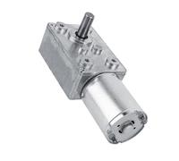 CCYLEZ Motoriduttore a Vite Senza Fine Reversibile a Coppia Elevata Motoriduttore DC 12V per Finestre e Apriporta Velocità 5 Giri/min-62 Giri/min (20RPM)