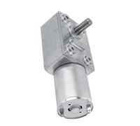 CCYLEZ Motoriduttore a Vite Senza Fine Reversibile a Coppia Elevata Motoriduttore DC 12V per Finestre e Apriporta Velocità 5 Giri/min-62 Giri/min (5RPM)