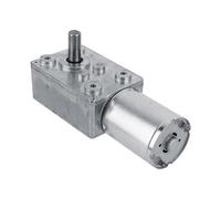 CCYLEZ Motoriduttore a Vite Senza Fine Reversibile a Coppia Elevata Motoriduttore DC 12V per Finestre e Apriporta Velocità 5 Giri/min-62 Giri/min (62 /)