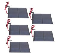 CCYLEZ Pannello Solare Mini, Pannello Fotovoltaico Compatto, 5V, 1 Pz,