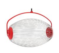 CCYLEZ Raccoglitore di Noci, Raccoglitore di Noci, Raccoglitore di Noci Superiore, Rullo in Filo di Acciaio Inossidabile per la Raccolta di Ghiande, Noci Pecan, Noci, (L120x60x0,3 cm/47,2x23,6x0,1