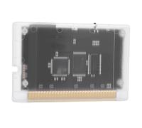 CCYLEZ Scheda di Gioco Mega Drive Adatta per Master, 32X, Gioco 4000 in 1 con Scheda di Memoria da 8 GB, Caricamento BIOS CD, Supporto Codici Cheat (Bianco trasparente)