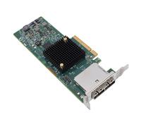 CCYLEZ Scheda HBA Esterna LSI SAS 9207 8e, modalità IT 8 Porte 6 Gbps PCIe 3.0 X8, Adattatore SAS SFF 8088 per Server JBOD