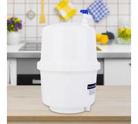 CCYLEZ Serbatoio di Stoccaggio Dell'acqua Pressurizzata da 3,2 Galloni per Ad Osmosi Inversa con Materiale Ecologico e Valvola a Sfera