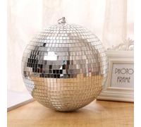 CCYLEZ Set di Sfere da Discoteca a Specchio, Mini Sfera a Specchio Lucida da Appendere per la Decorazione di Feste in Discoteca, per Piste da Ballo, Festival Musicali, 2" (CCYLEZi