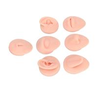 CCYLEZ Simulazione di Modello di Pratica del Corpo in Silicone Morbido per Principianti, Modello di Lingua Bocca Naso Occhio, di Pratica in Silicone Facile Usare per Dimostrazione in Gioielleria