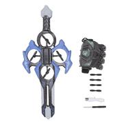 CCYLEZ Spada Volante, Aereo RC con Riconoscimento Intelligente dei Guanti, Controller con una Mano Giocattolo Modello Volante con Luci LED Multicolori, per Feste, Spettacoli o (BLUE)