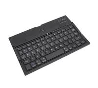 CCYLEZ Tastiera Wireless Pieghevole, Tastiera Bluetooth Portatile, con Supporto, per Telefoni, Tablet e Laptop, con Accensione Automatica e modalità Sospensione, per Viaggi D'affari e
