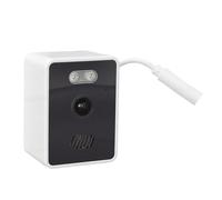 CCYLEZ Telecamera da Finestra 3MP 2K, WiFi Dual Band Bluetooth Peel Stick Design Nessuna Perforazione Richiesta per la Sicurezza Domestica, con Rilevamento del Movimento delle Persone