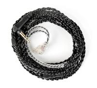 CCZ C01 2 metros OFC IEM Cable con conector de 3,5 mm y 0,75mm 2pin cómodo y duradero, con clavija chapada en oro per ZSNPRO/ZSNPROX/ZS10PRO/ZS10PROX/EDXPRO/STORM/AS16/AS24(QDC, senza microfono)