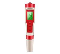 CCZRD 2/3/4/5/7 in 1 PH Meter TDS EC ORP Salinità SG Strumento di Temperatura con Retroilluminazione Digitale Monitor Dela qualità Del'acqua Tester for Acquario(4 in 1)
