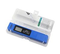CCZRD 3In1 TDS EC Meter Tester di Temperatura Penna Digitale Multifunzionale Tester di qualità Del'acqua for Purezza Del'acqua Temp PPM Tester(Blue Box)