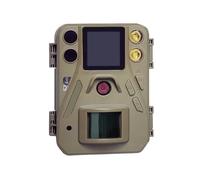 CCZRD 4K 30fps SG520-D Dual Flash Rosso IR LED Bianco Portatile Caccia Gioco Fotocamera Trail Cam For Fauna Selvatica All'aperto