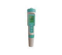 CCZRD Bluetooth 7 in 1 Multifunzionale PH TDS EC ORP Salinity SG Temp Meter Penna Tipo IP67 ATC for Idroponica, Acquario(Ordinary)