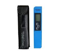 CCZRD Digital LCD TDS EC Meter Pen Tester di qualità Acqua for Acquario Piscina Calibrazione Automatica Test di Purezza Acqua Misuratore di Temperatura(Blue)